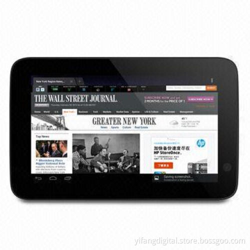 7-inch Dual Core Tablet with 4.2 OS, AML8726-MXS Dual Core ARM Cortex A9/1.5GHz, Dual Camera and BT